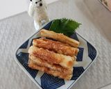 味つけ胡麻の竹輪揚げ作り方4写真