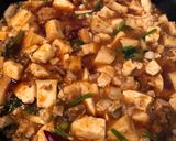 香菜海鮮麻婆豆腐作り方9写真