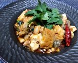 香菜海鮮麻婆豆腐作り方10写真
