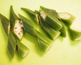 オクラと鶏むね肉の梅昆布和え作り方7写真