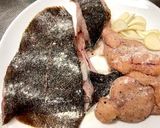 子持ちカレイをフライパンで焼いてみた！作り方1写真