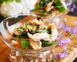 オクラと鶏むね肉の梅昆布和え作り方10写真