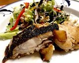 子持ちカレイをフライパンで焼いてみた！作り方4写真