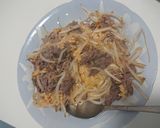 牛肉の卵とじアレンジ丼！作り方6写真