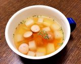 コロコロ野菜のコンソメスープ煮作り方5写真