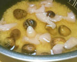 旨い(๑´ლ`)甘栗と鶏肉の炊き込みご飯作り方2写真