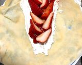 モチモチ生地✨いちごクレープ作り方7写真