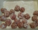 羊肉のミートボールトマト煮作り方2写真