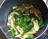 辛ラーメンで✿豆乳カルボナーラ風作り方3写真