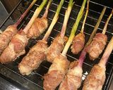 葉生姜の肉巻き（谷中生姜）作り方8写真
