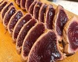 カツオの揚げタタキ作り方15写真