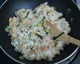 小松菜つなチャーハン♪作り方3写真