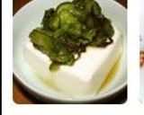 きゅうりと塩昆布の冷奴作り方7写真