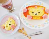 北海道チーズ蒸しケーキ♪コリラックマ♥️作り方5写真
