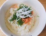 時間のない朝に！　即席♪サケ茶漬け作り方3写真