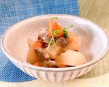 豚肩ロースと大根の煮物作り方3写真