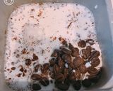 HBと食パン型で、マーブルチョコ山形パン作り方17写真