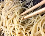 しらすと水菜の♡簡単ハマるパスタ作り方5写真