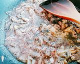 ゆかり消費に。鯖缶とゆかりのパスタ。作り方3写真
