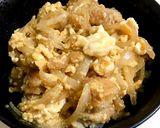 唐揚げで簡単親子丼作り方7写真
