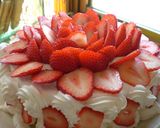 イチゴのケーキ作り方6写真
