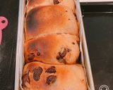 HBと食パン型で、マーブルチョコ山形パン作り方22写真