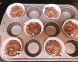 簡単♪美味しすぎるチョコバナナマフィン作り方8写真