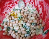 大豆水煮の味噌マヨサラダ作り方3写真