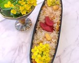 4月11日　チキンカツ　春弁当　詰め方作り方5写真