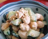 大豆水煮の味噌マヨサラダ作り方4写真