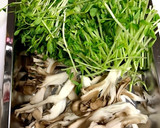 豆苗と舞茸の和えもの作り方2写真