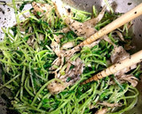 豆苗と舞茸の和えもの作り方5写真
