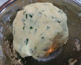 米粉で作る✨ほうれん草チーズパン作り方3写真