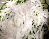 春たまねぎときゅうりの酢の物作り方1写真