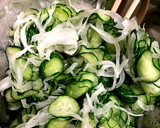 春たまねぎときゅうりの酢の物作り方4写真