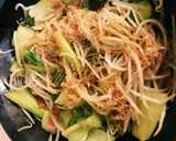 簡単 節約 チンゲン菜 もやし炒め作り方4写真