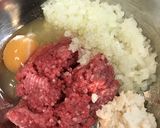 ハンバーグ 丼作り方3写真