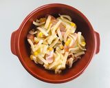 新じゃがウィンナーコーンのマヨチーズ焼き作り方3写真