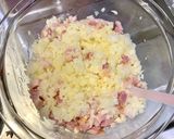 スヌーピー☆ベーコンポテトパイ作り方2写真