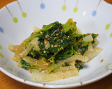 ほうれん草と大根のごま和え♪作り方6写真