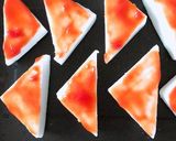 お弁当のサブ！～はんぺんピザ作り方1写真