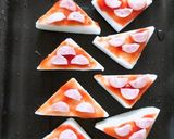 お弁当のサブ！～はんぺんピザ作り方2写真
