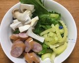 トマト缶で作る トマトコンソメスープ作り方1写真