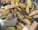 烏賊とポテトのバジルマヨ炒め作り方3写真
