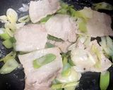 ねぎ塩豚バラ炒め作り方4写真