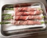 アスパラの豚肉巻き(旨辛ダレ)作り方2写真