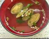 簡単☆蛤のお吸い物(あさり代用可)作り方11写真