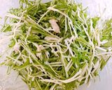 簡単♡ササミと水菜のわさびマヨサラダ作り方7写真