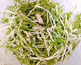 簡単♡ササミと水菜のわさびマヨサラダ作り方7写真