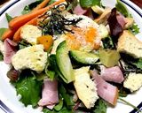 軽めのランチ トーストサラダ作り方2写真